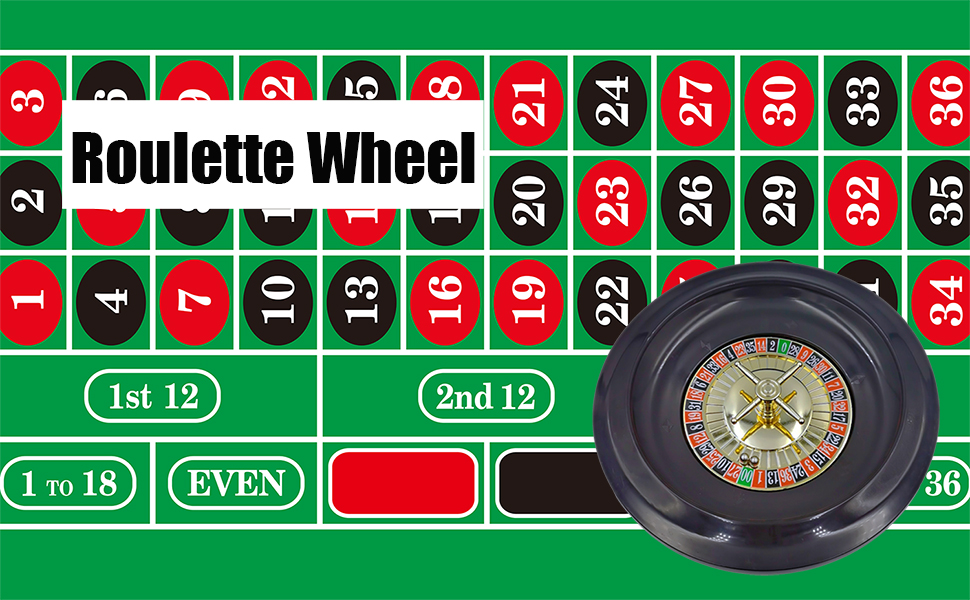 10 Inches Roulette Wheel