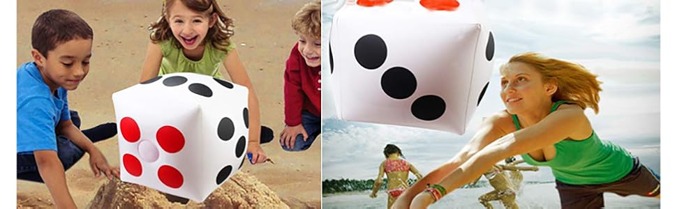 Outdoor Fun Giant Inflatable Dice