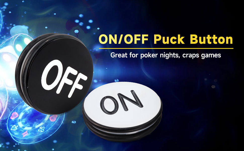 Craps ON/Off Puck Buttons