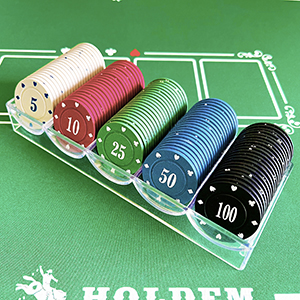 poker chips set decorations