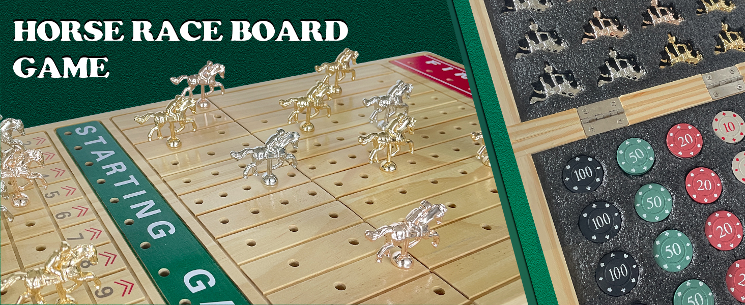 Horse Race Board Game